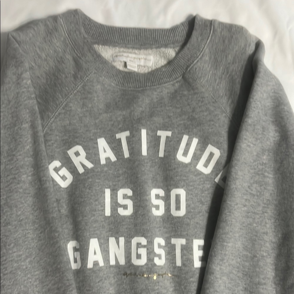 Gray Graphic women’s sweatshirt